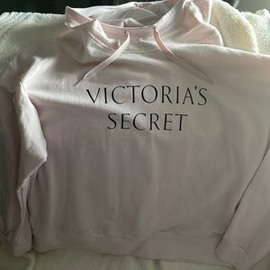 Victoria Secret Hoodie.  Light Pink.  Size XL.
